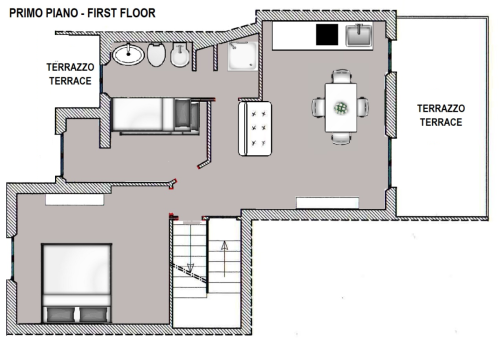 Plan 1°piano